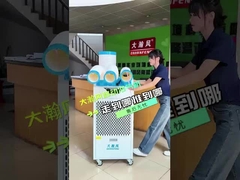 Gadget Pendingin Udara Seluler Pemurni Udara Portabel