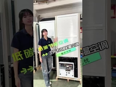 Energi efisien AC Split System 20KW Dengan Double Pressure Gauge