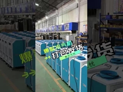 Industrial Mobile Air Cooler dengan kapasitas pendingin 8,72 KW dan Tangki Air Besar 54 L
