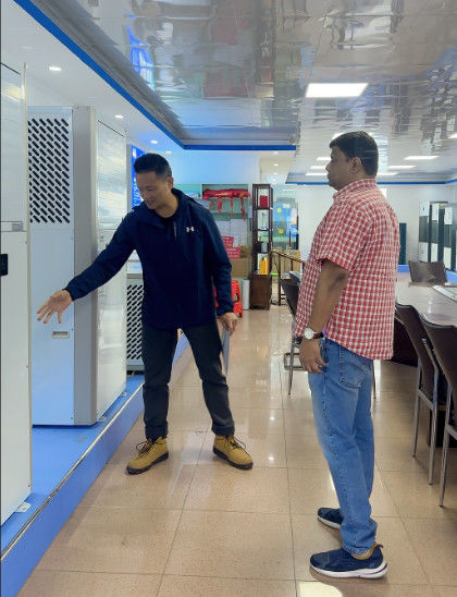 Berita perusahaan terbaru tentang Kunjungan klien dari perusahaan kami pada tanggal 22 Februari, 2025