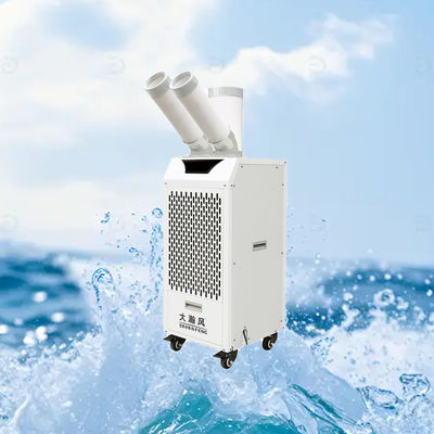 Harga yang bagus Pemanas Udara Seluler hemat energi 2.7KW 400m3/h Panel sentuh on line