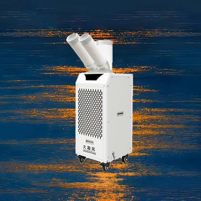 Harga yang bagus Pemanas Udara Seluler hemat energi 2.7KW 400m3/h Panel sentuh on line