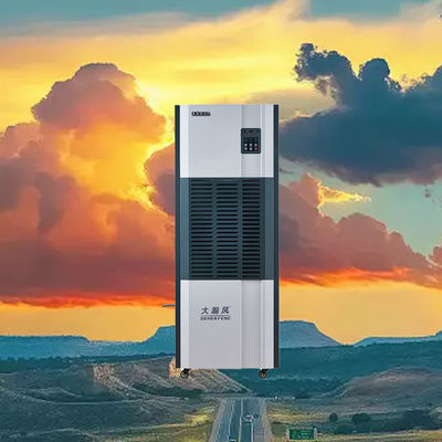 Harga yang bagus Dehumidifier Industri Berat 600mm×425mm×1596mm dengan Berat Bersih 90kg dan Berat Kotor 102kg untuk Lingkungan Komersial on line