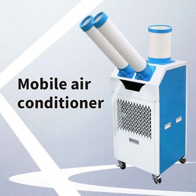 Harga yang bagus Transisi Kamar-ke-Kamar yang Mudah Pendingin Udara Ponsel Portable Dengan Roda Terintegrasi on line